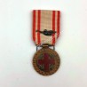 Greek Red Cross 1940-41 Medal with Citation on the Ribbon