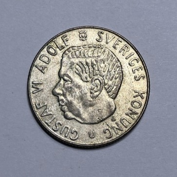 1 Krona 1963 Gustaf VI Adolf Sweden