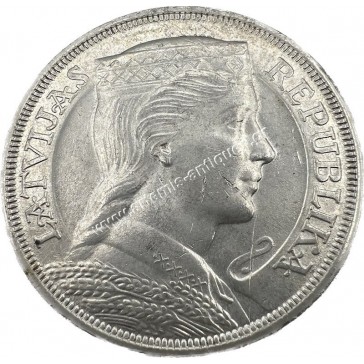 5 Lati 1931 UNC Latvia