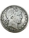 1/2 Dollar 1909 O Barber Half Dollar